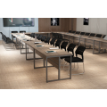 Krzesła Helsinki (50 szt ) Stół konferencyjny 828x414cm Twist C50 na 50 osób